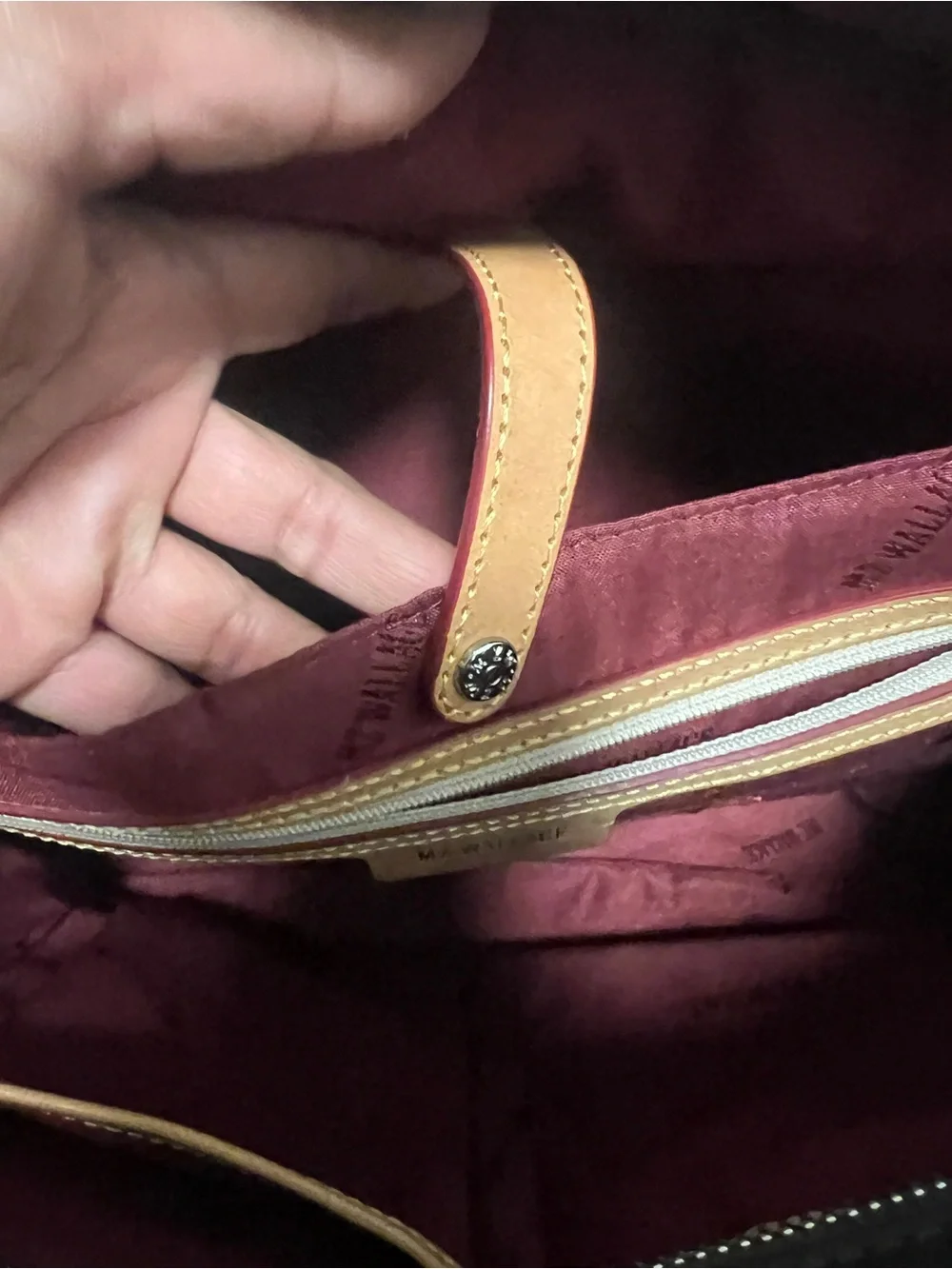 NWT MZ Wallace Large Gramercy Satchel in Magnet Air
